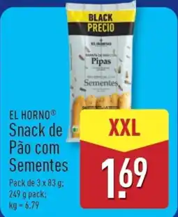 ALDI EL HORNO Snack de Pão com Sementes promoção