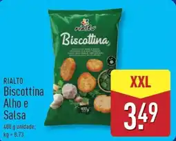ALDI RIALTO Biscottina Alho e Salsa promoção
