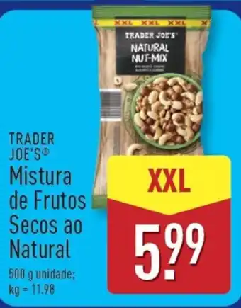 ALDI TRADER JOE'S Mistura de Frutos Secos ao Natural promoção