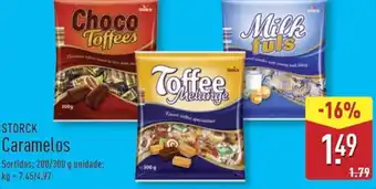 ALDI STORCK Caramelos promoção