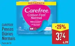 ALDI CAREFREE Pensos Diários Normais promoção