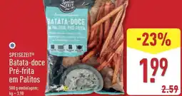 ALDI SPEISEZEIT Batata-doce Pré-frita em Palitos promoção