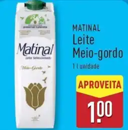 ALDI MATINAL Leite Meio-gordo promoção
