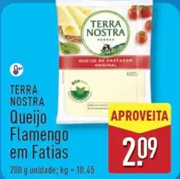 ALDI TERRA NOSTRA Queijo Flamengo em Fatias promoção