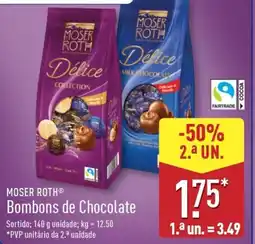 ALDI MOSER ROTH Bombons de Chocolate promoção