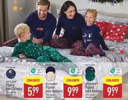 ALDI LILY & DAN Pijama para Criança promoção