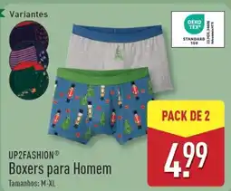 ALDI UP2FASHION Boxers para Homem promoção