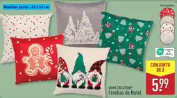 ALDI HOME CREATION Fronhas de Natal promoção
