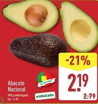 ALDI Abacate Nacional promoção