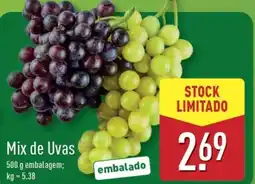 ALDI Mix de Uvas promoção