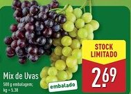 ALDI Mix de Uvas promoção