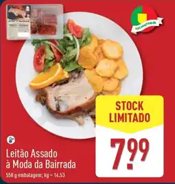 ALDI Leitão Assado à Moda da Bairrada promoção