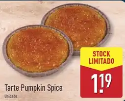ALDI Tarte Pumpkin Spice promoção