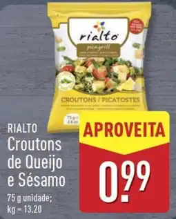 ALDI RIALTO Croutons de Queijo e Sésamo promoção