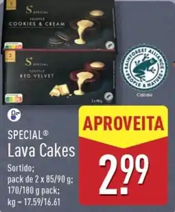 ALDI SPECIAL Lava Cakes promoção