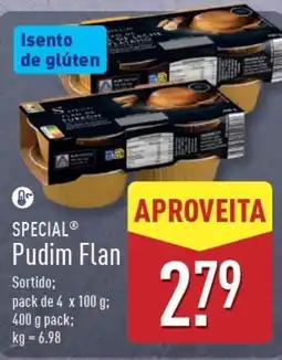 ALDI SPECIAL Pudim Flan promoção