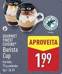 ALDI GOURMET FINEST CUISINE Barista Cup promoção