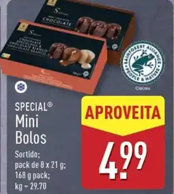 ALDI SPECIAL Mini Bolos promoção
