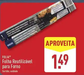 ALDI FOLIA Folha Reutilizável para Forno promoção