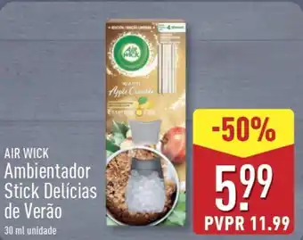 ALDI AIR WICK Ambientador Stick Delícias de Verão promoção