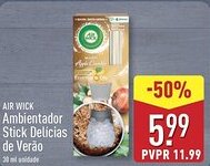 ALDI AIR WICK Ambientador Stick Delícias de Verão promoção