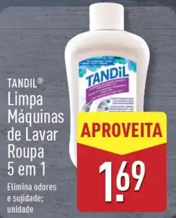 ALDI TANDIL Limpa Máquinas de Lavar APROVEITA Roupa 5 em 1 promoção
