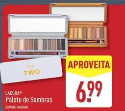 ALDI LACURA Palete de Sombras promoção