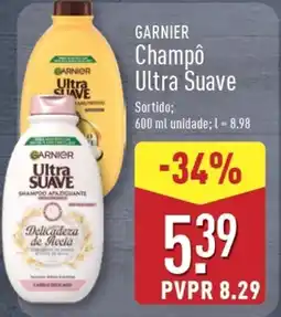 ALDI GARNIER Champô Ultra Suave promoção