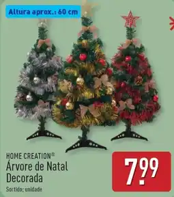 ALDI HOME HOME CREATION® Árvore de Natal Decorada Árvore de Natal Decorada promoção