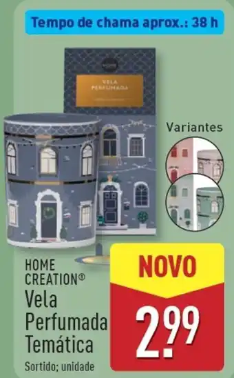 ALDI HOME CREATION Vela Perfumada Temática Sortido; unidade promoção