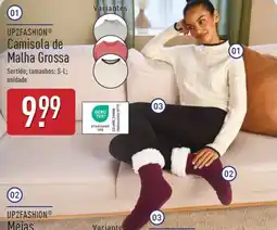 ALDI UP2FASHION Camisola de Malha Grossa promoção