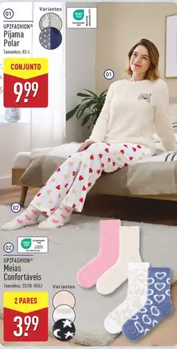 ALDI UP2FASHION Pijama Polar promoção