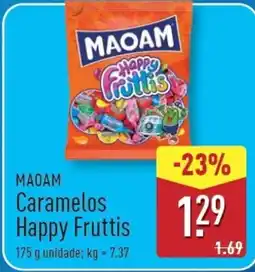 ALDI MAOAM Caramelos Happy Fruttis promoção