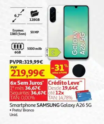 Smartphone SAMSUNG Galaxy A26 5G