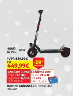 Auchan Trotinete URBANGLIDE Ecross One promoção