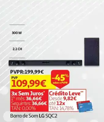 Barra de Som LG SQC2