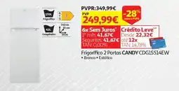 Auchan Frigorífico 2 Portas CANDY CDG1S514EW promoção