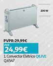 Auchan Convector Elétrico QILIVE Q.6547 promoção