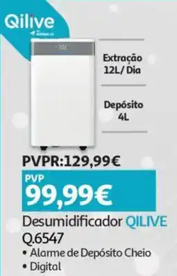 Auchan Desumidificador QILIVE Q.6547 promoção