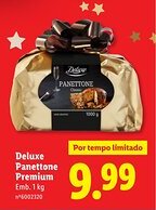 Lidl Deluxe Panettone Premium promoção