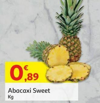 Auchan Abacaxi sweet:kg promoção
