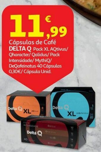 Auchan Cápsulas delta q promoção
