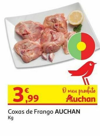 Coxas de frango auchan:kg