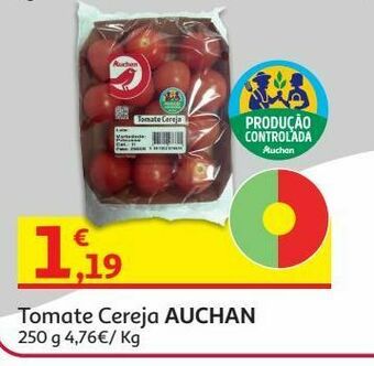 Auchan Tomate cereja auchan:produção controlada 250 g promoção