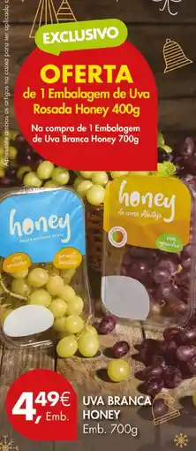 Pingo Doce Uva branca honey promoção