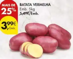 Pingo Doce Batata vermelha promoção
