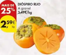 Pingo Doce Dióspiro rijo a granel promoção