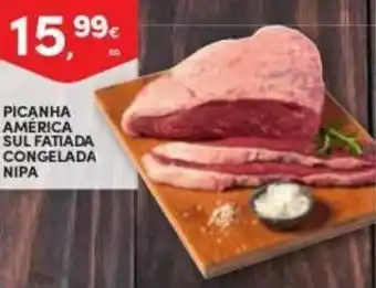 Continente Picanha América Sul Fatiada Congelada Nipa promoção
