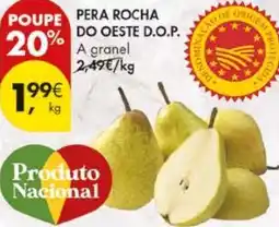 Pingo Doce Pera rocha do oeste d.o.p. a granel promoção