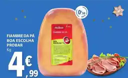 E.Leclerc Fiambre da pá boa escolha probar promoção